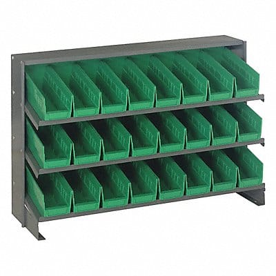 E1540 Bench Pick Rack 12x21x36in Green