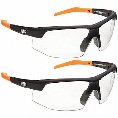 Strd Safety Glasses Clear PK2