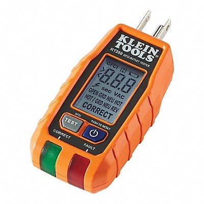 GFCI Receptacle Tester with LCD