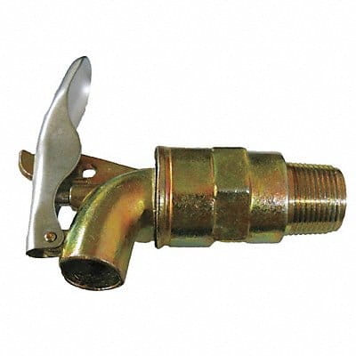 Barrel Faucet Die-Cast Alloy Gold NPT