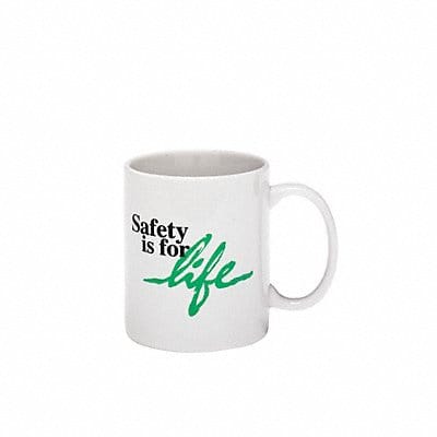 Coffee Mug Safety For Life White 11oz