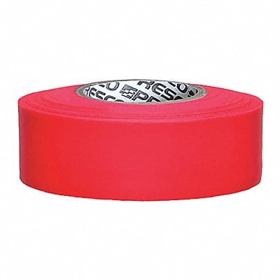 Flagging Tape  Red 150 ft L 1 3/16 in