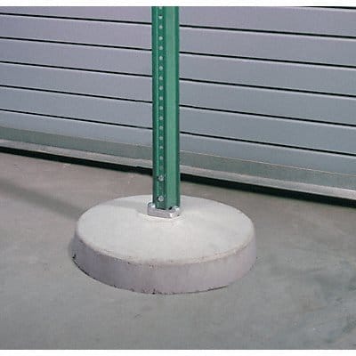 Portable Base Silver Concrete