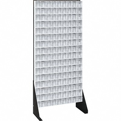 Bin Storage Rack Powder Coated 52 in