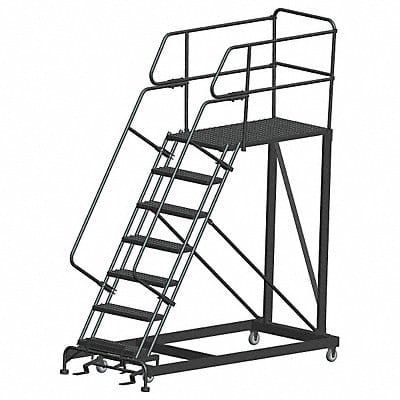 Roll Work Platform Steel Single 70 In.H