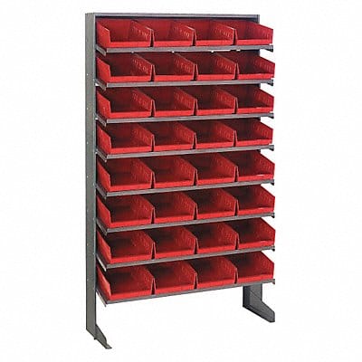 E1547 Pick Rack 12inx60inx36in Red