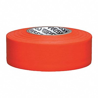 Flagging Tape Orange 150 ft L 1 3/16 in