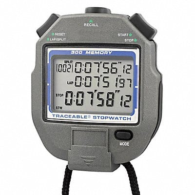 Memory Stopwatch LCD