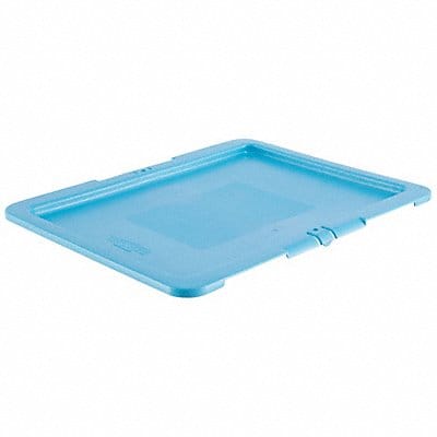 Lid Blue Polyethylene 12 in