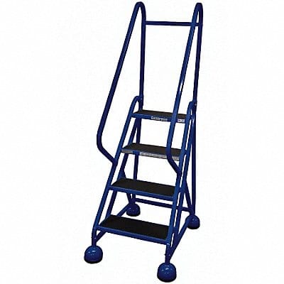 F2130 Rolling Ladder Hndrl Platfm 36 In H