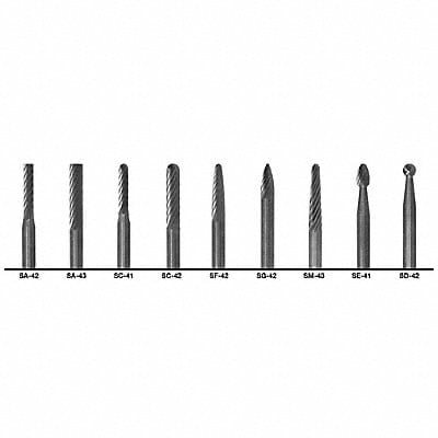 Carbide Bur Set