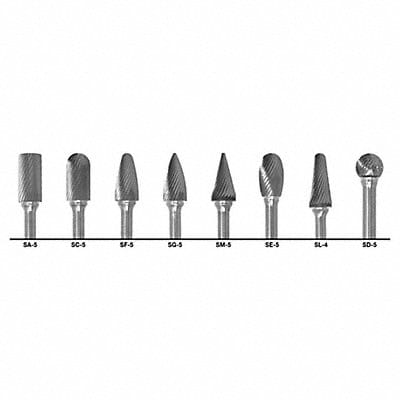 Carbide Bur Set