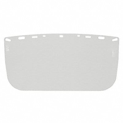 Hard Hat Clear Visor Flat Polyester