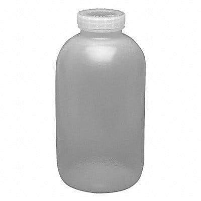 Wide-Mouth Mason Jar 1 gal Plastic PK2