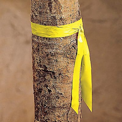 Flagging Tape Yellow 300 ft L 1 in