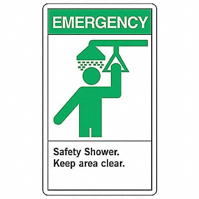 Safety Label 5 in x 3 1/2 in Vinyl PK5