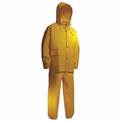 FR 3 Piece Rain Suit Yellow 3XL