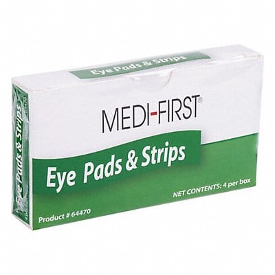 Eye Pad Cotton/Gauze Unitized PK4