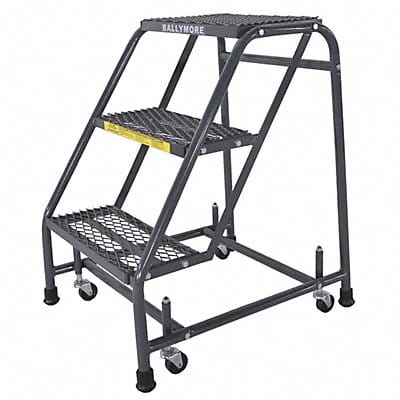 Rolling Ladder Steel 28-1/2 In.H