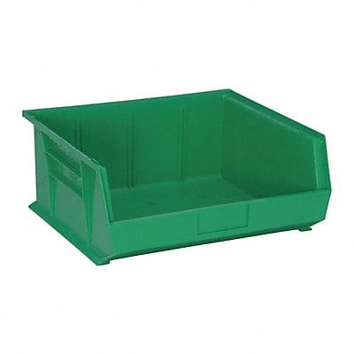 F0607 Hang and Stack Bin Green PP 7 in