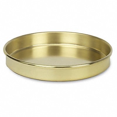 Pan Brass 8 In Half Ht