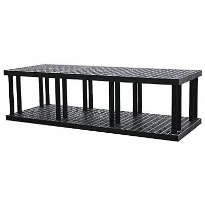 Plastic Shlvng Open Starter 27 H 2 Shelf