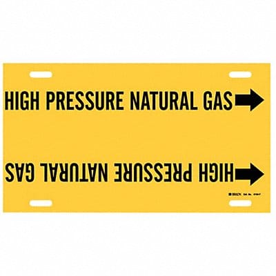 Pipe Mrkr High Prssre Natural Gas 8in H