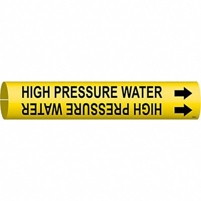 Pipe Marker High Pressure Water