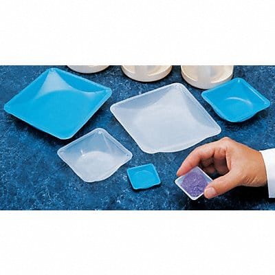 Weighing Dish Blue 5-1/2 in L PK500