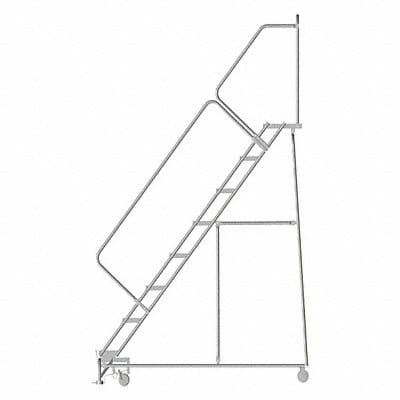 Stock Picking Roll Ladder Steel 80 In.H