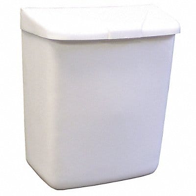 Sanitary Napkin Receptacle White