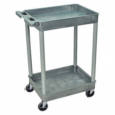 Utility Cart 300 lb Cap. PE 2 Shelves