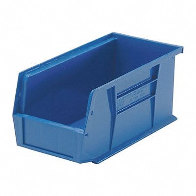 F0600 Hang and Stack Bin Blue PP 5 in