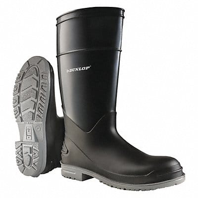 Rubber Boot Men s 6 Knee Black PR