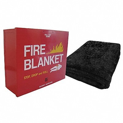 Fire Blanket 5.2 ft W 7 ft L Gray