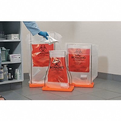 Autocl Biohazard Bags 3 gal Clear PK100