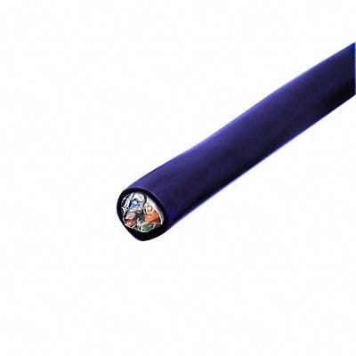 CAT7 SF/FTP Cable Black 1000ft 23 AWG