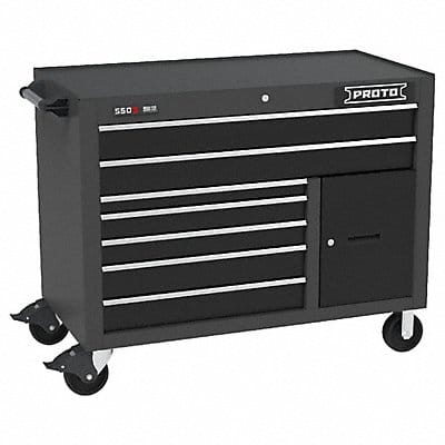 Rolling Tool Cabinet Black Matte Finish