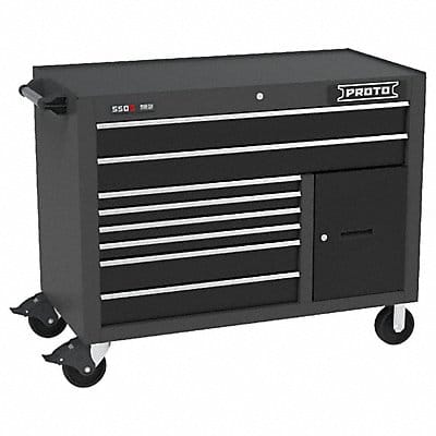 Rolling Tool Cabinet Black Matte Finish