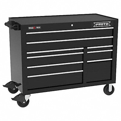 Rolling Tool Cabinet Black Gloss Finish