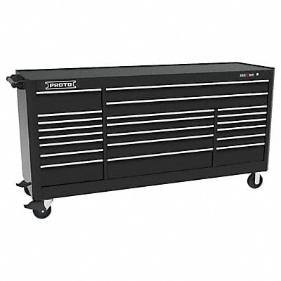 Rolling Tool Cabinet Black Gloss Finish