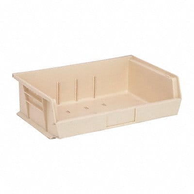 F0606 Hang and Stack Bin Ivory PP 5 in