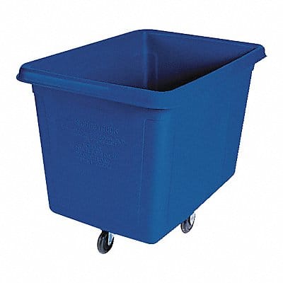 Cube Truck HDPE Blue 8.0 cu ft.