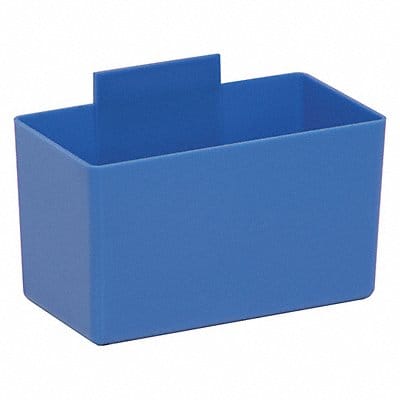 Bin Cups Blue Plastic 3 in