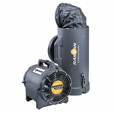 Conf.Sp. Fan Ax. Ex-Prf 8 In 1/3HP 115V