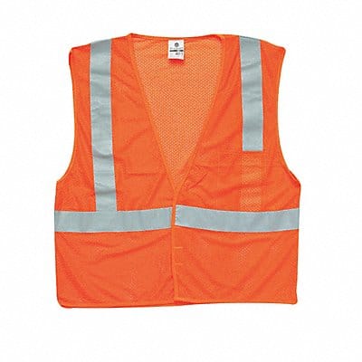 E6630 High Visibility Vest Class 2 M Orange