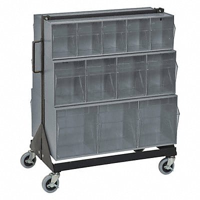 Bin Storage Rack Powder Coated 28 in