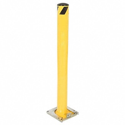 Removable Bollard 48 in H Yellow