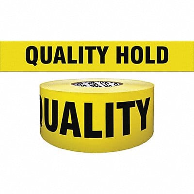 Barricade Tape Yellow 1 000 ft L 3 in