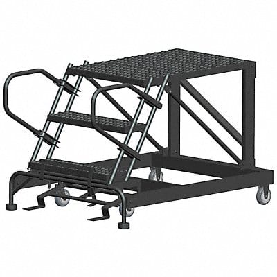 Roll Work Platform Steel Single 30 In.H